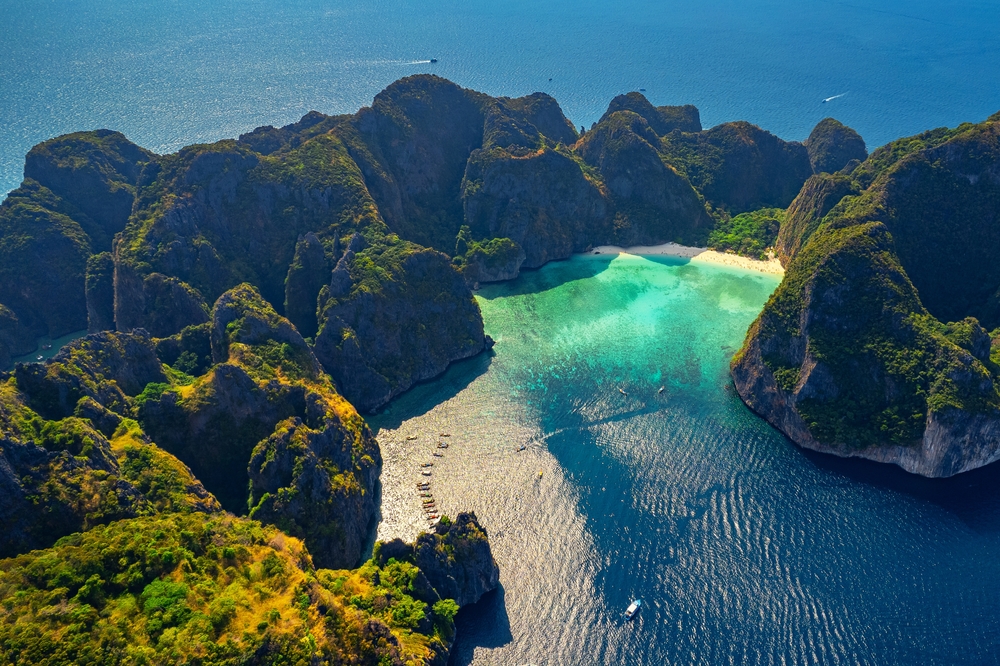 Laguna Maya Bay na wyspie Koh Phi Phi Leh