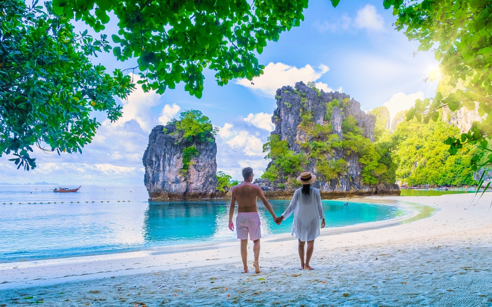 Plaża wyspy Koh Hong w prowincji Krabi