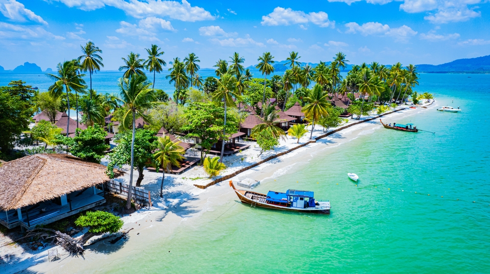 Plaża wyspy Koh Mook w prowincji Trang