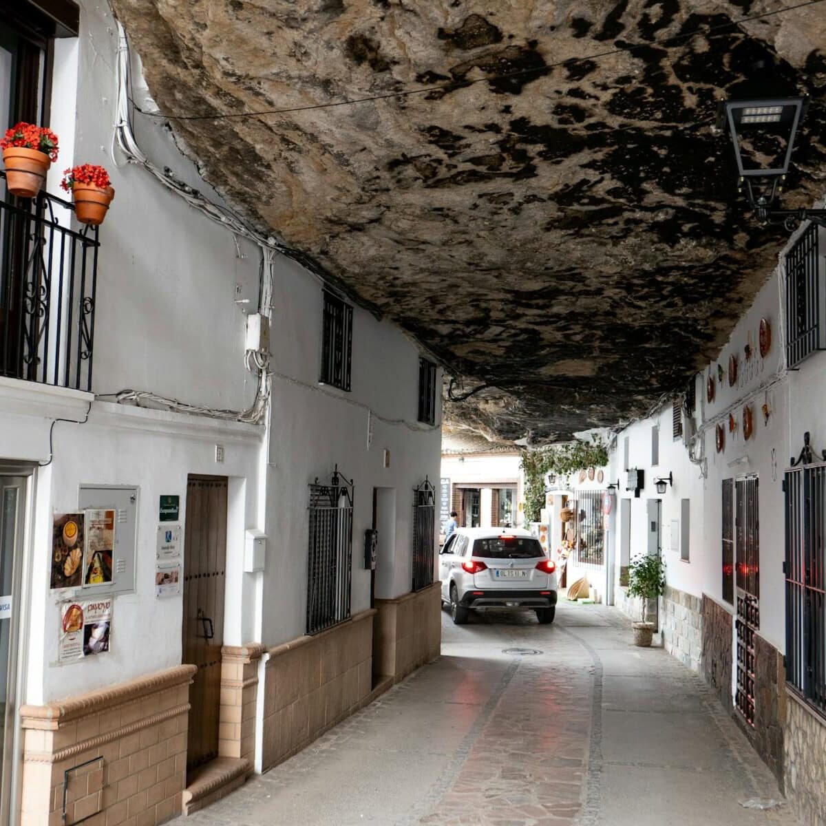 Setenil de las Bodegas, Andaluzja, Hiszpania