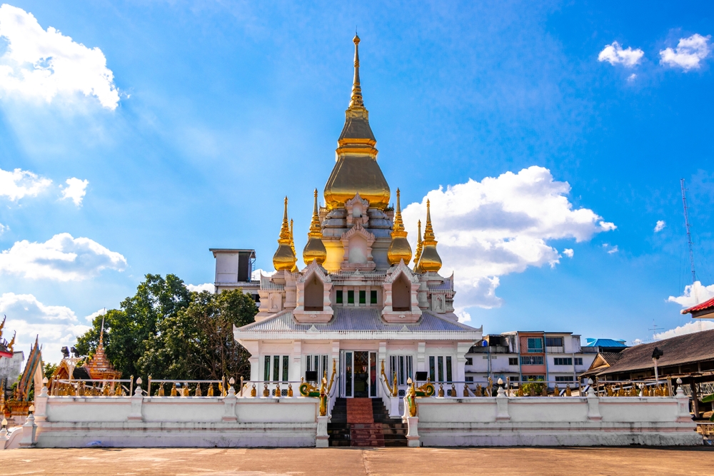 Wat Klang w centrum Khon Kaen
