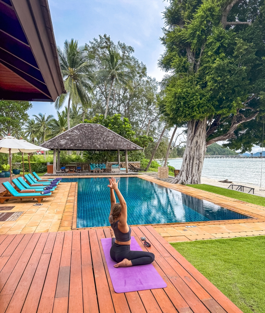 Wille przy plaży na południu Koh Samui