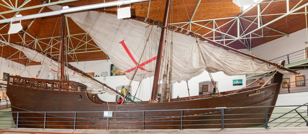 Replika karaweli Bartolomeu Diasa w Dias Museum w Mossel Bay