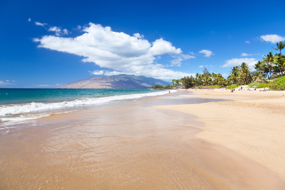 Plaża Kama'ole w Kihei na Maui